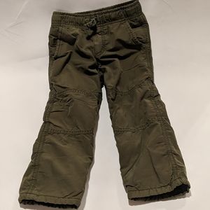 Gymboree fleece lined pants
